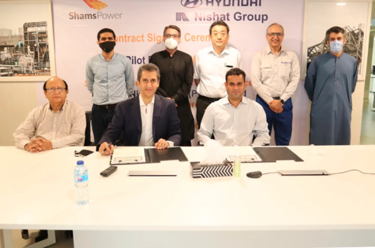 Shams Power (Private) Limited and Hyundai Nishat Motor (Private) Limited have partnered to solarize Hyundaiâ€™s automobile manufacturing plant with an initial capacity of 1MWp